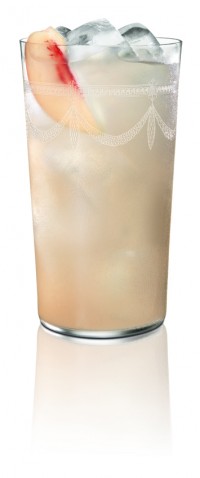 Bombay Sapphire Peach and Elderflower Collins