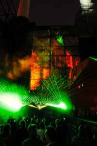 Jägermeister 3D projection on Battersea Powerstation