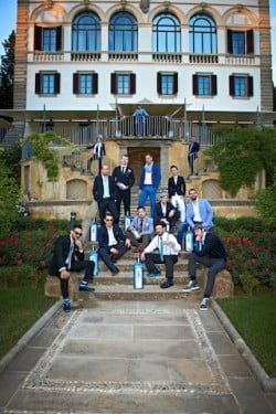 Raj Nagra and the finalists for Bombay Sapphir Worlds Most Imaginative B...